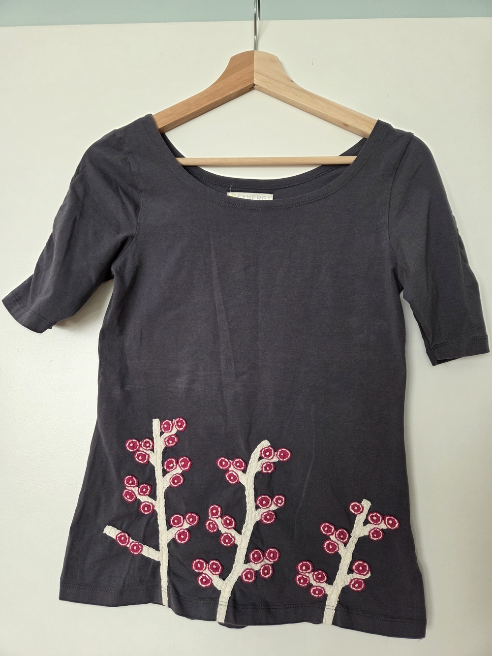 Synergy Organic Clothing Charcoal Short Sleeve Tee